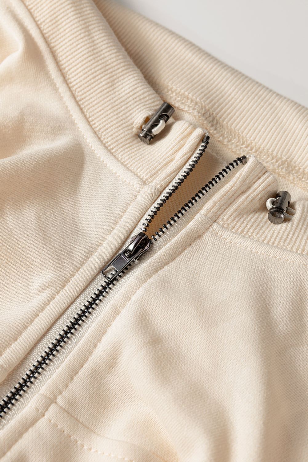 Checkered Patchwork Kangaroo Pocket Half Zipper Hoodie