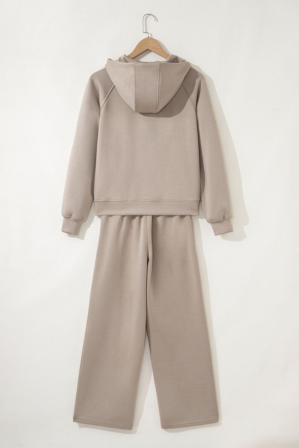 2pc Jet Stream Half Zip Thumbhole Sleeve Hoodie & Active Pant Set