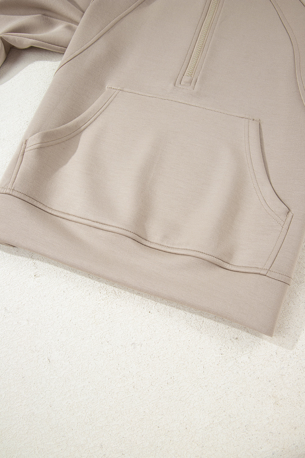 2pc Jet Stream Half Zip Thumbhole Sleeve Hoodie & Active Pant Set