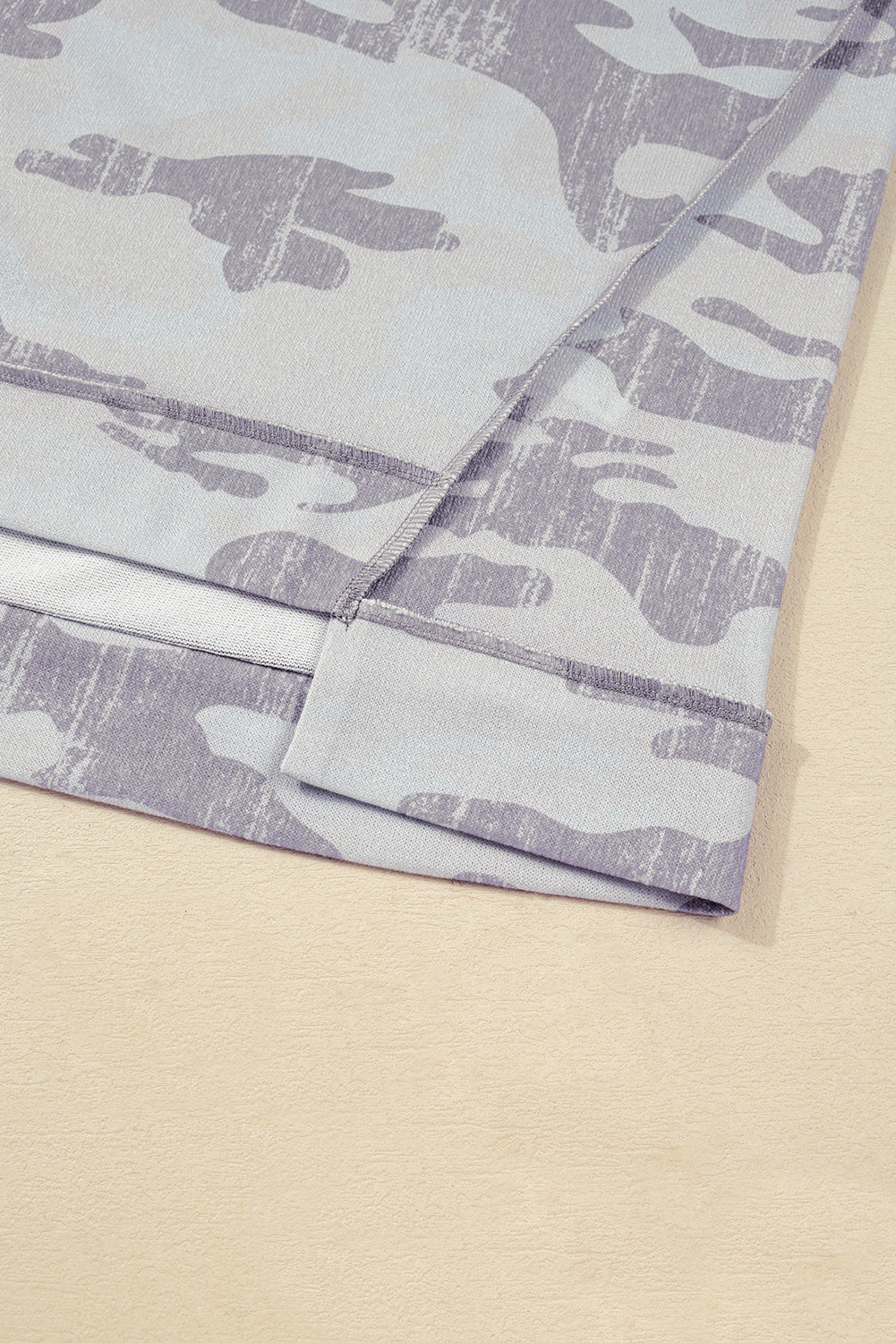 Plus Size  Multicolor Camouflage Sweatshirt