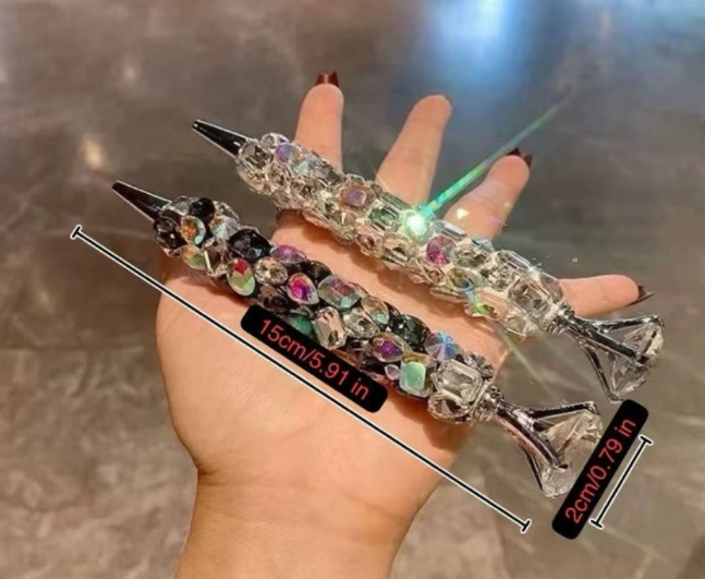 GG Diamond Drip Black AB Luxe Ballpoint Pen (LIMITED EDITION)