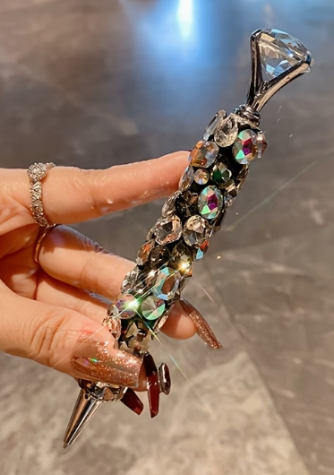 GG Diamond Drip Black AB Luxe Ballpoint Pen (LIMITED EDITION)